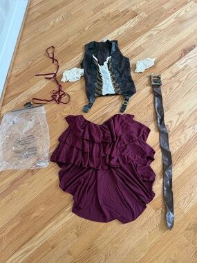 Women’s pirate costume pirate skirt
